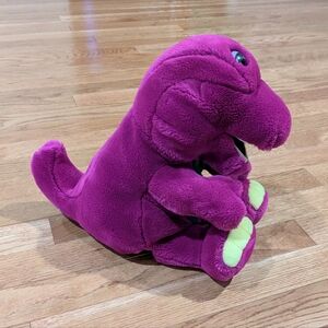 Barney The Dinosaur Plush Puppet 1992